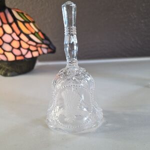 Vintage Emson Crystal Bell Featuring Pledge of Allegiance